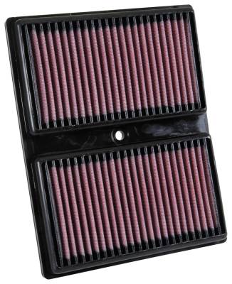 K&N - K&N 33-3037 Drop-In Replacement Air Filter