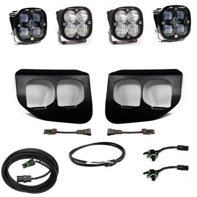Baja Designs - Baja Designs 447738UP Squadron SAE/Sport Fog Pocket Light Kit