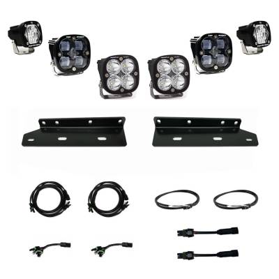 Baja Designs - Baja Designs 448055 Squadron SAE/S1 Fog Pocket Light Kit