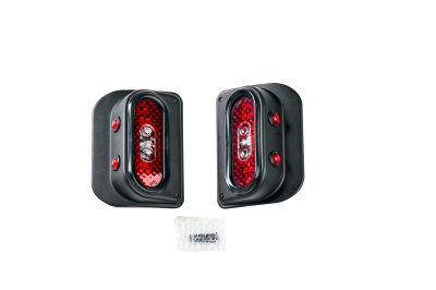Combat Off Road - Combat Off Road 15-1050 Off Road LED Taillight Kit for 07-18 Jeep JK Wrangler