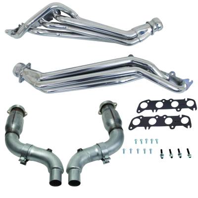BBK Performance Parts - BBK 16336 1.75" Long Tube Headers w/Short Midpipe 15-23 Mustang GT