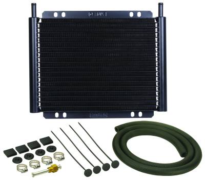 Derale - Derale 13503 19-Row Series 8000 Plate & Fin Transmission Cooler Kit 11/32"