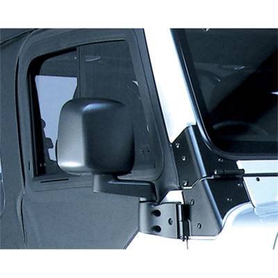 Omix - Omix 11002.10 Door Mirror for 87-06 Jeep Wrangler TJ/Wrangler YJ