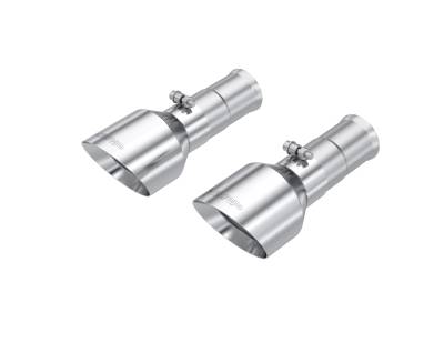 MBRP Exhaust - MBRP Exhaust T5204 Dual Wall Angle Cut 5" Out Tips Pairs for 25-26 RAM 1500 3.0L