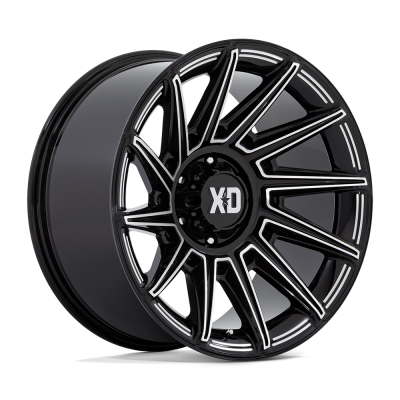 XD - XD Wheels XD867 SPECTER 20x10 5x5.0 -18mm Gloss Black/Milled XD867BE20105018N
