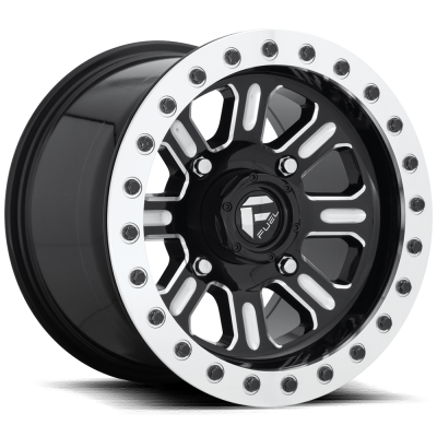 Fuel UTV - Fuel Off Road D9101570A654 D910 HARDLINE BEADLOCK 15x7 4x137 38mm Black/Milled