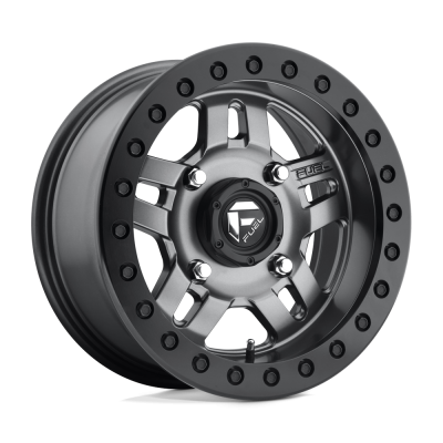 Fuel UTV - Fuel Off Road D9181470A643 D918 ANZA BEADLOCK 14x7 4x137 13mm Matte Gunmetal