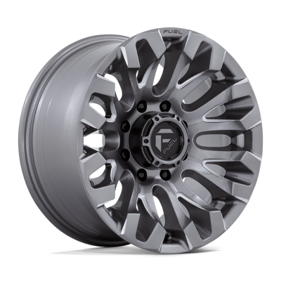 Fuel 1PC - Fuel Off Road D830 QUAKE 18x9 8x6.5 1mm Platinum D83018908250