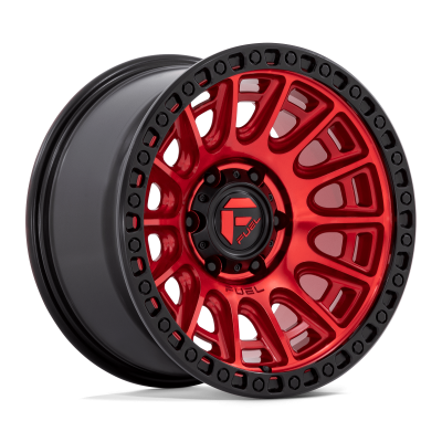 Fuel 1PC - Fuel Off Road D83417908445 D834 CYCLE 17x9 6x5.5 -12mm Candy Red/Black