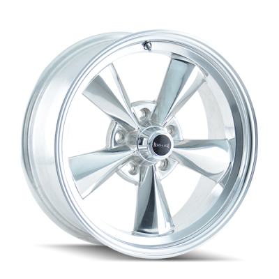 Ridler Wheels - Ridler Wheels 675-7765P 675 Series 17x7 5x4.5 0mm Polished