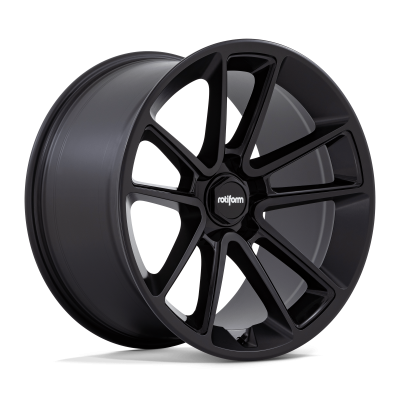 Rotiform - Rotiform Wheels R194 BTL 22x10 5x112 10mm Matte Black/Black R194220044+10