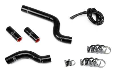 HPS Performance - HPS 57-1756-BLK Black Radiator Hose Kit for 03-18 Yamaha YZ250 2 Stroke