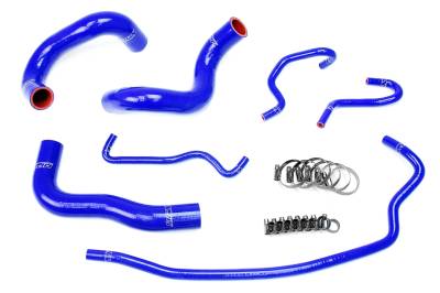 HPS Performance - HPS 57-1724-BLUE Blue Radiator Hose Kit for 14-19 Toyota Corolla