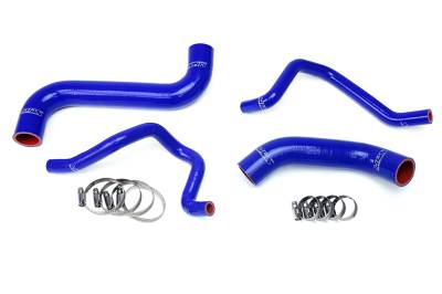 HPS Performance - HPS 57-1734-BLUE Blue Radiator/Heater Coolant Hose Kit for 06-07 Subaru Impreza