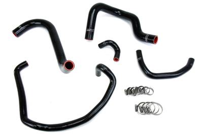 HPS Performance - HPS 57-1746-BLK Black Radiator/Heater Coolant Hose Kit for 95-04 Toyota Tacoma