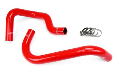 HPS Performance - HPS 57-1746R-RED Red Radiator Coolant Hose Kit for 95-04 Toyota Tacoma