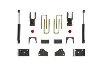 MaxTrac - MaxTrac 202150 4-5" Flip Kit w/Shocks for 02-08 RAM 1500 2WD