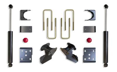 MaxTrac - MaxTrac 203440 4" Flip Kit w/Hangers & Shocks for 09-14 Ford F150 2WD