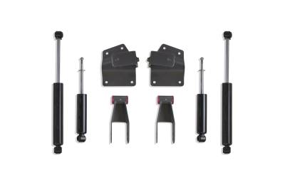 MaxTrac - MaxTrac 200940 4" Rear Lower Kit Hanger/Shackle for 99-06 Silverado & Sierra 2WD