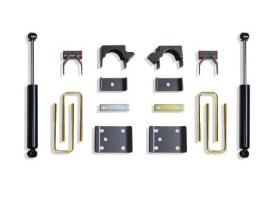 MaxTrac - MaxTrac 201960 6" Rear Flip Kit w/Shocks for 19-25 Silverado & Sierra 1500