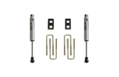 MaxTrac - MaxTrac 900420F 2" Blocks & U-Bolts w/Rear Shocks for 15-22 Canyon/Colorado 2WD