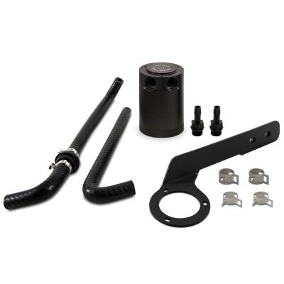 Mishimoto - Mishimoto MMBCC-ACRD20-18PBEBK Black PCV Catch Can for 18-22 Honda Accord 2.0T