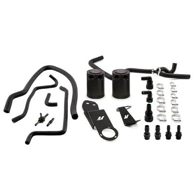 Mishimoto - Mishimoto MMBCC-ATS4-13SBE Cadillac ATS 2.0T Baffled Oil Catch Can System 2013+