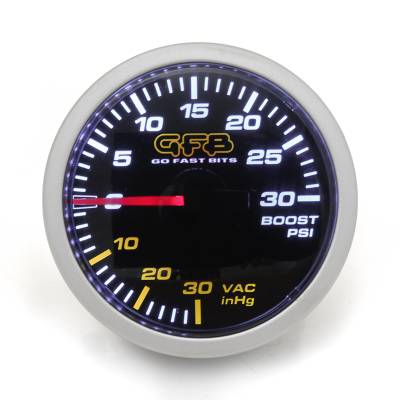 GFB Go Fast Bits - GFB Go Fast Bits 3730 52mm Mechanical Turbo Boost Gauge