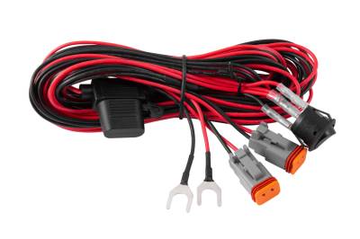 Diode Dynamics - Diode Dynamics DD4033 Light Duty Dual Output Light Bar Wiring Harness