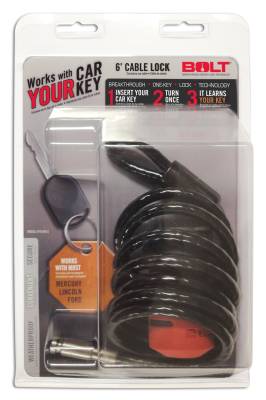 BOLT - BOLT 7018451 6' CABLE LOCK FORD