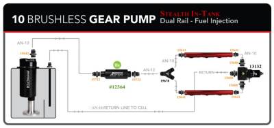 Aeromotive Fuel System - Aeromotive Fuel System 18385 Electric Fuel Pump