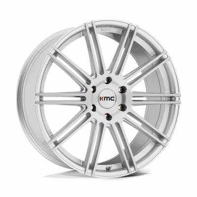 KMC - KMC Wheels KM707 CHANNEL 20x9 5x120 30mm Brushed Silver KM70729052430