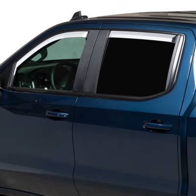 Putco - Putco 480603 Side Window Deflector for 17-24 Nissan Titan Crew Cab Pickup