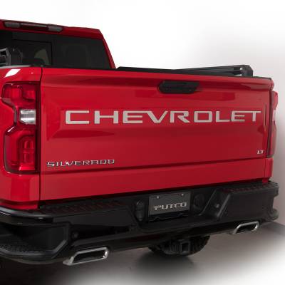 Putco - Putco 55551GM Stainless Tailgate Letters for 19-25 Silverado