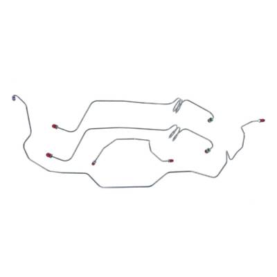 The Right Stuff Detailing - The Right Stuff MKT8801 80-88 Monte Carlo Power Disc Brake Hyd Line Kit Front