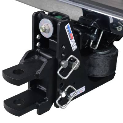 Shocker Hitch - Shocker Hitch SH-MB660-200 Shocker 12K 2" Max Black Air Receiver Hitch