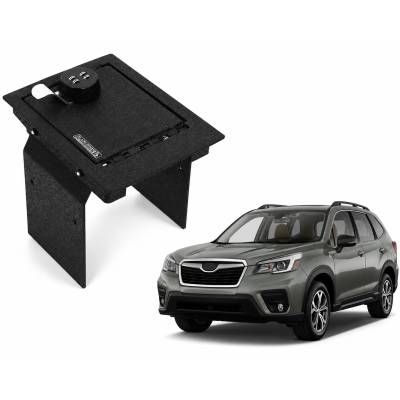 Black Horse Off Road - Black Horse ASSF01 Black Center Console Safe for 13-18 Subaru Forester