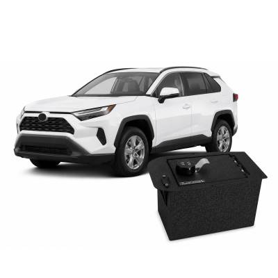 Black Horse Off Road - Black Horse ASTR01 Black Center Console Safe for 19-22 Toyota Rav4