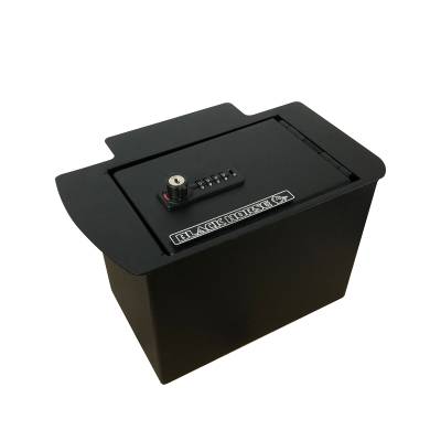 Black Horse Off Road - Black Horse ASTT05 Black Center Console Safe for 05-15 Toyota Tacoma