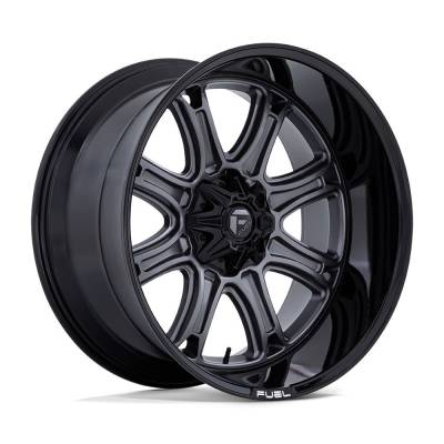 Fuel 1PC - Fuel Off Road FC853AB24120044N DARKSTAR 24x12 BLANK -44mm Matte Gunmetal/Black