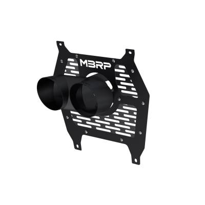 MBRP Exhaust - MBRP T85329 Single Wall Angle Cut Dual 4" Out Tip w/Shield for 24-25 Maverick R
