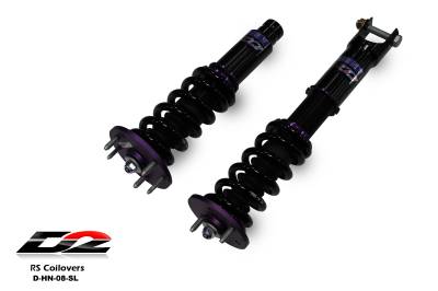 D2 Racing - D2 Racing D-HN-08-SL SL Coilovers for 08-12 Honda Accord 09-14 Acura TL/TSX FWD