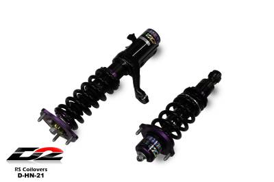 D2 Racing - D2 Racing D-HN-21 RS Coilovers for 02-05 Honda Civic Si