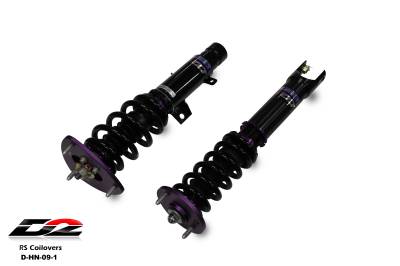 D2 Racing - D2 Racing D-HN-09-1 RS Coilovers for 13-17 Honda Accord 15-20 Acura TLX