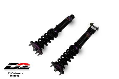 D2 Racing - D2 Racing D-HN-08 RS Coilovers for 08-12 Honda Accord 09-14 Acura TL/TSX