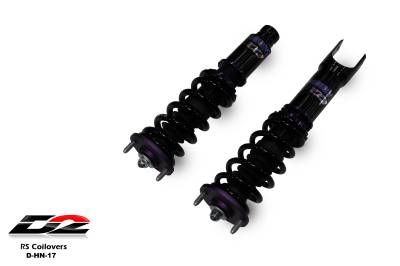 D2 Racing - D2 Racing D-HN-17 RS Coilovers for 92-00 Civic 94-01 Integra FWD