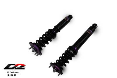 D2 Racing - D2 Racing D-HN-07 RS Coilovers for 03-07 Honda Accord 03-08 Acura TSX