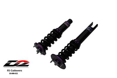 D2 Racing - D2 Racing D-HN-03 RS Coilovers for 90-97 Honda Accord 97-99 Acura CL FWD