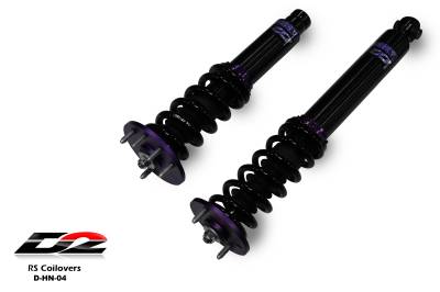 D2 Racing - D2 Racing D-HN-04 RS Coilovers for 98-03 Accord/Acura TL/Acura CL FWD