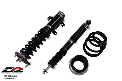 D2 Racing - D2 Racing D-HN-25-2 RS Coilovers for 14-15 Honda Civic Si 16+ Acura ILX